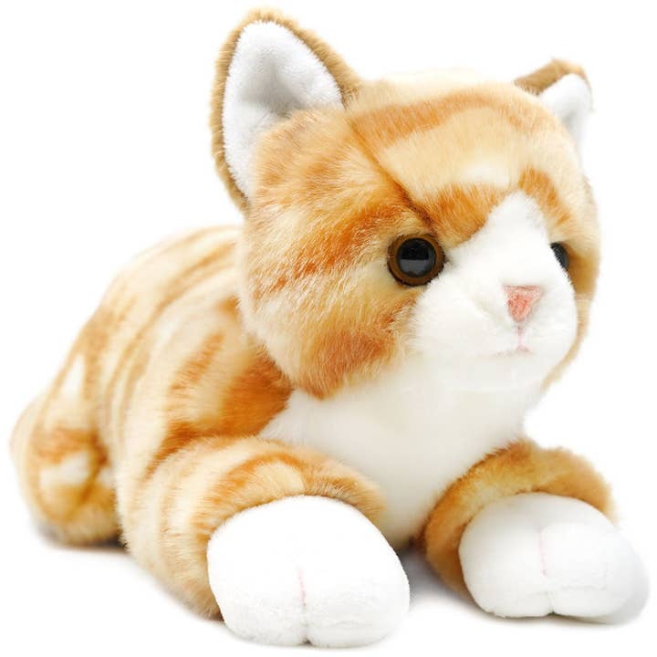 Tamarr Den Orange Tabby Kat | 10 Tommer Bamse Plysdyr for engroshandel hos VIAHART Toy Co.