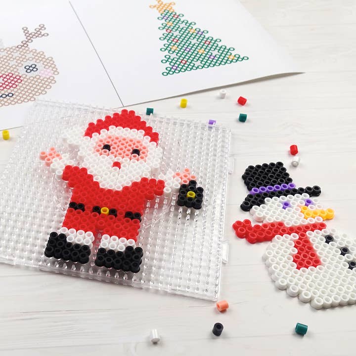 URSUS® / Buntpapierfabrik Ludwig Bähr GmbH & Co. KG - Venta al por mayor Kit de manualidades - Niños - Set de cuentas para planchar "Navidad"1