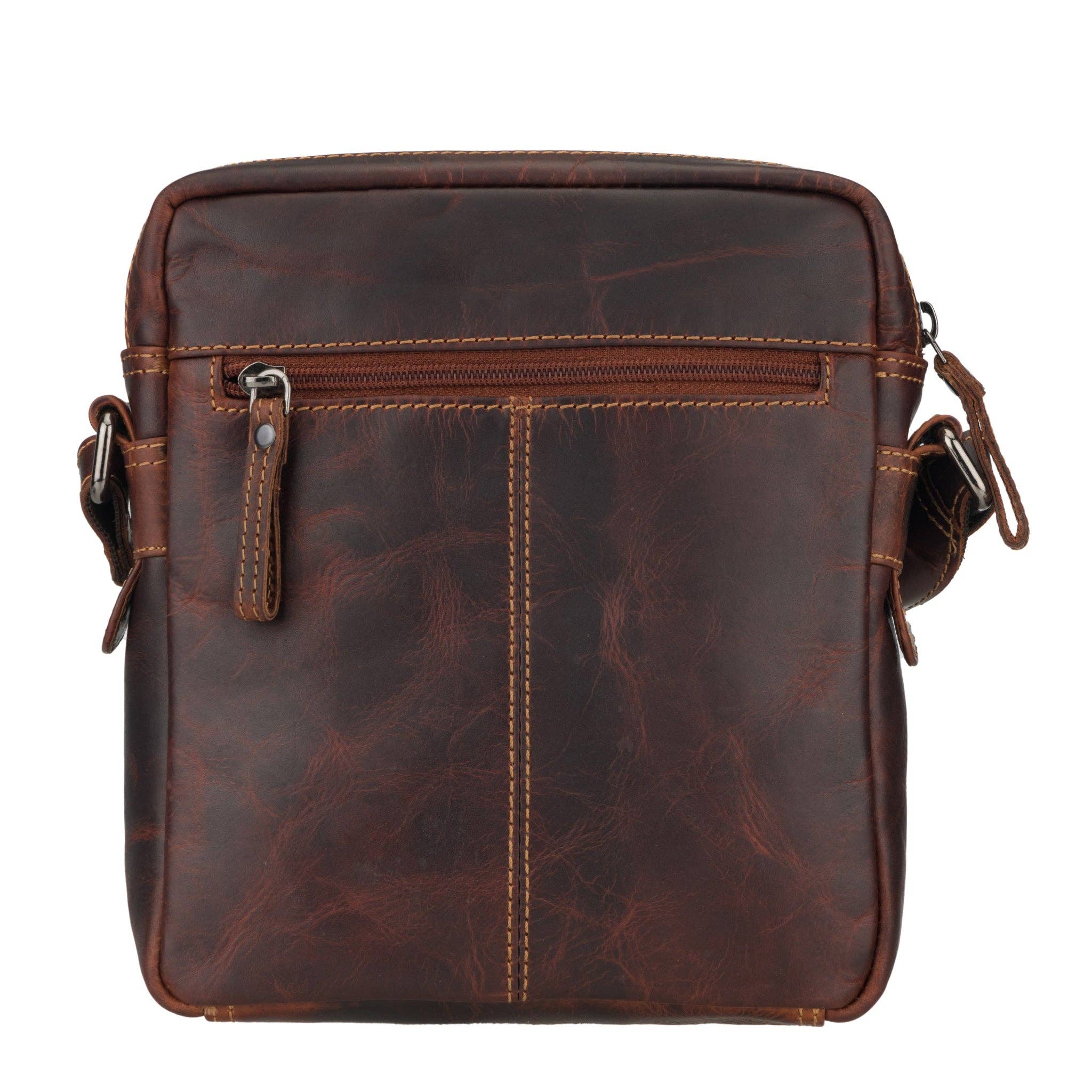 Minori Leather - Wholesale Messenger Bag - Unisex - Asheville Leather Messenger Bag – Unisex – Chestnut4