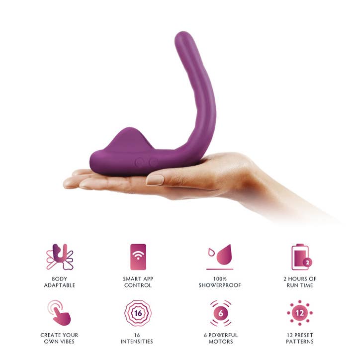 MV.Health - Wholesale Body Massager - Crescendo 2: Ultra-Bendable Medical Pelvic Floor Vibrator1