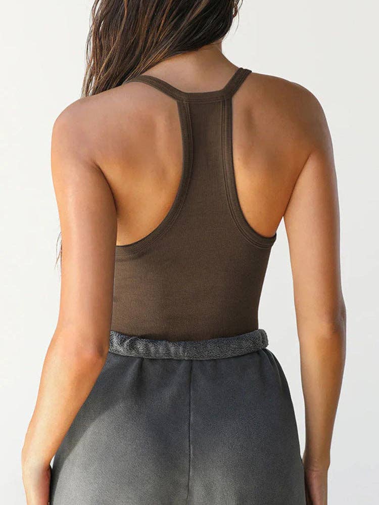 Lovesoft - Wholesale Tank Top - Women's - Ribbed Vest Slim Camisole Tank Top Sleeveless Basic Tank Top9