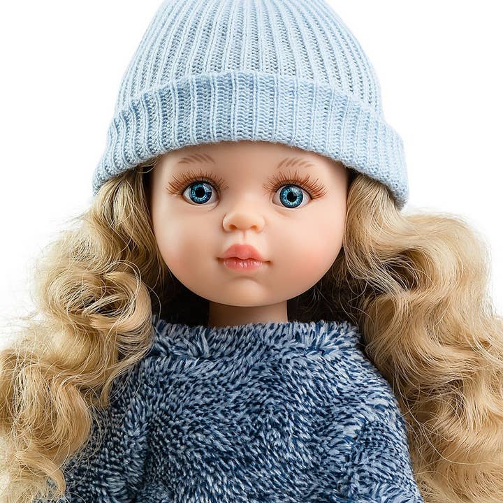 Shine on me Distribution - Wholesale Doll - Kids - Las Amigas doll - Carla curled hair in pajamas - Paola Reina
