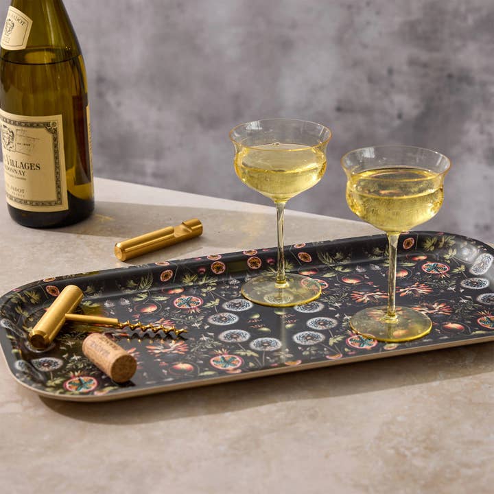 Maure Luxury Gifts - Wholesale Serving tray - Dandelions Birchwood Tray | Wooden Serving Tray | Birch Wood1