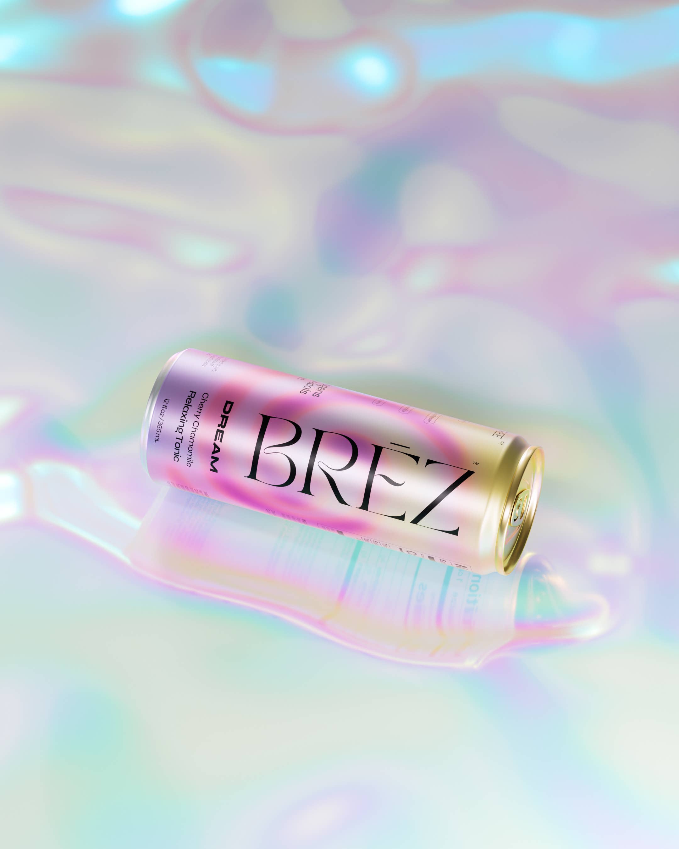 BRĒZ - Wholesale Non-Alcoholic Aperitif/Mocktail - Dream - Adaptogen Infused Relaxing Tonic - 24 Cans (4-Packs)1