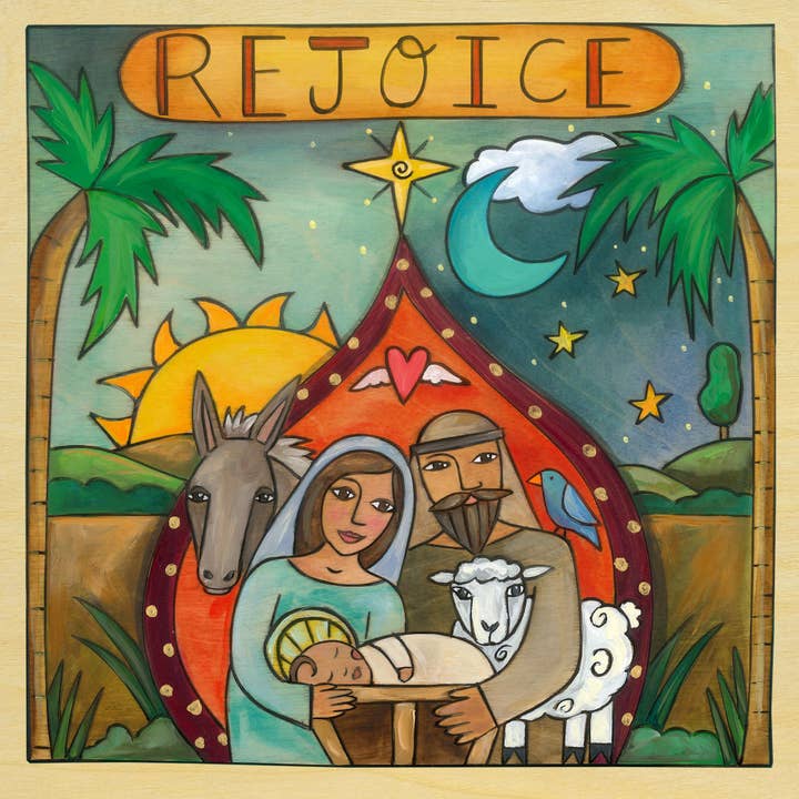 "A Star in the East" Wall Plaque - 9x9 for wholesale by Sticks