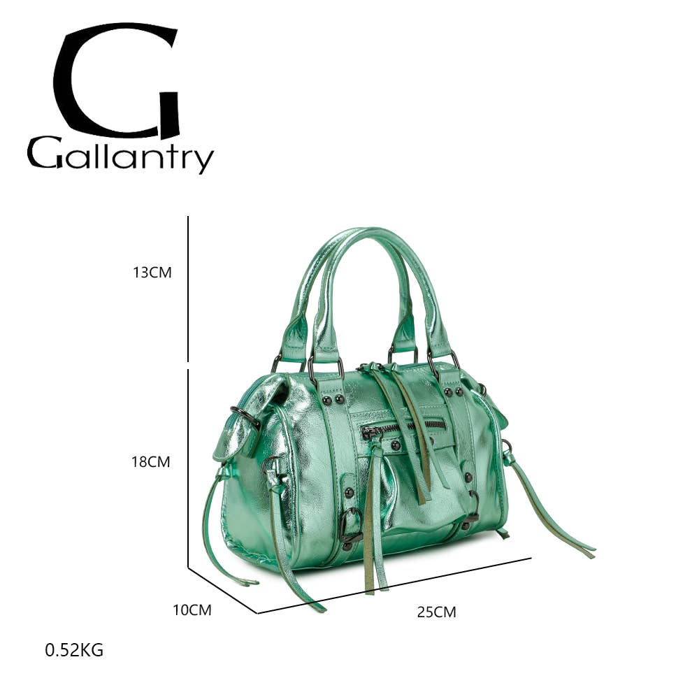 Gallantry - Wholesale Handtas met handvat - Dames - Skyla Metalen (R-1979)16