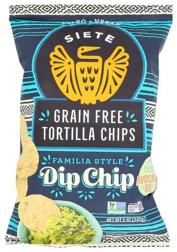 KeHE Distributors, LLC - Wholesale Chips - Siete Familia Style Dip Chip Grain Free Tortilla Chips, 5 oz0