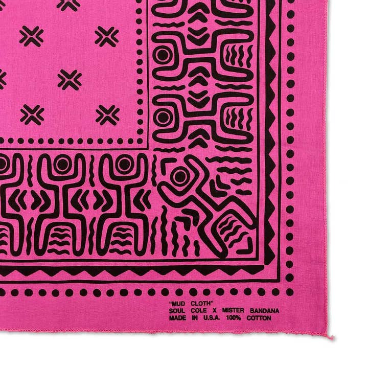 Mister Bandana - Wholesale Bandana - Unisex - Mud Cloth17