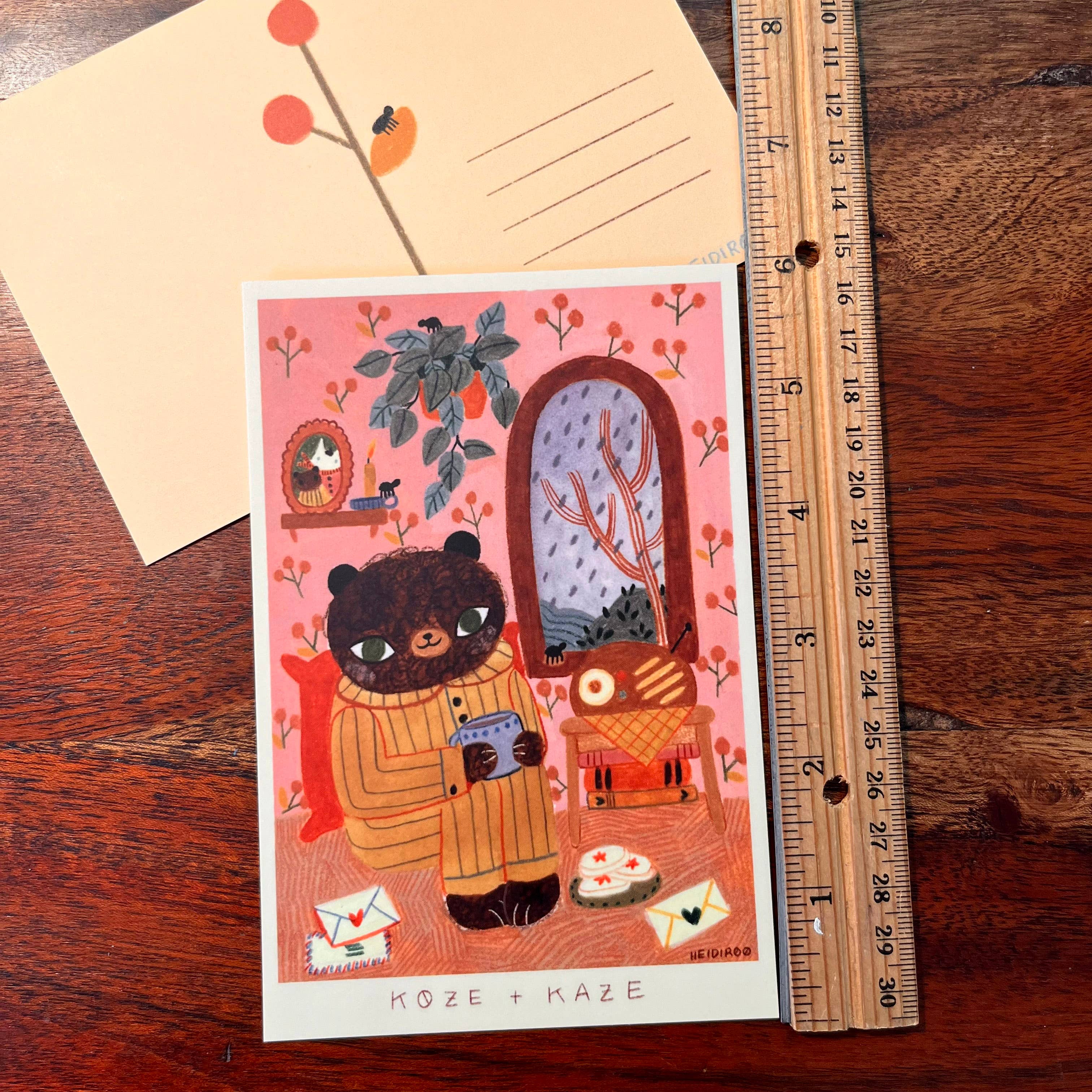 Heidiroo - Vente Cartes postales - Koze + Kaze - Carte postale2