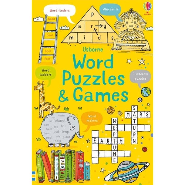 HarperCollins - Wholesale Book - Kids - Word Puzzles and Games : Usborne