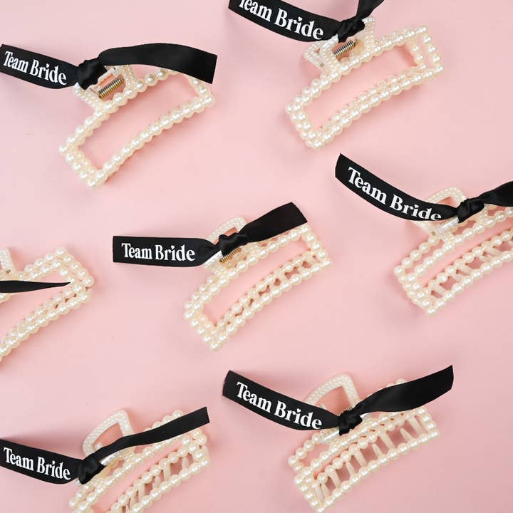 Team Hen – wholesale Hair clip – Women’s – Team Bride Claw Clip1
