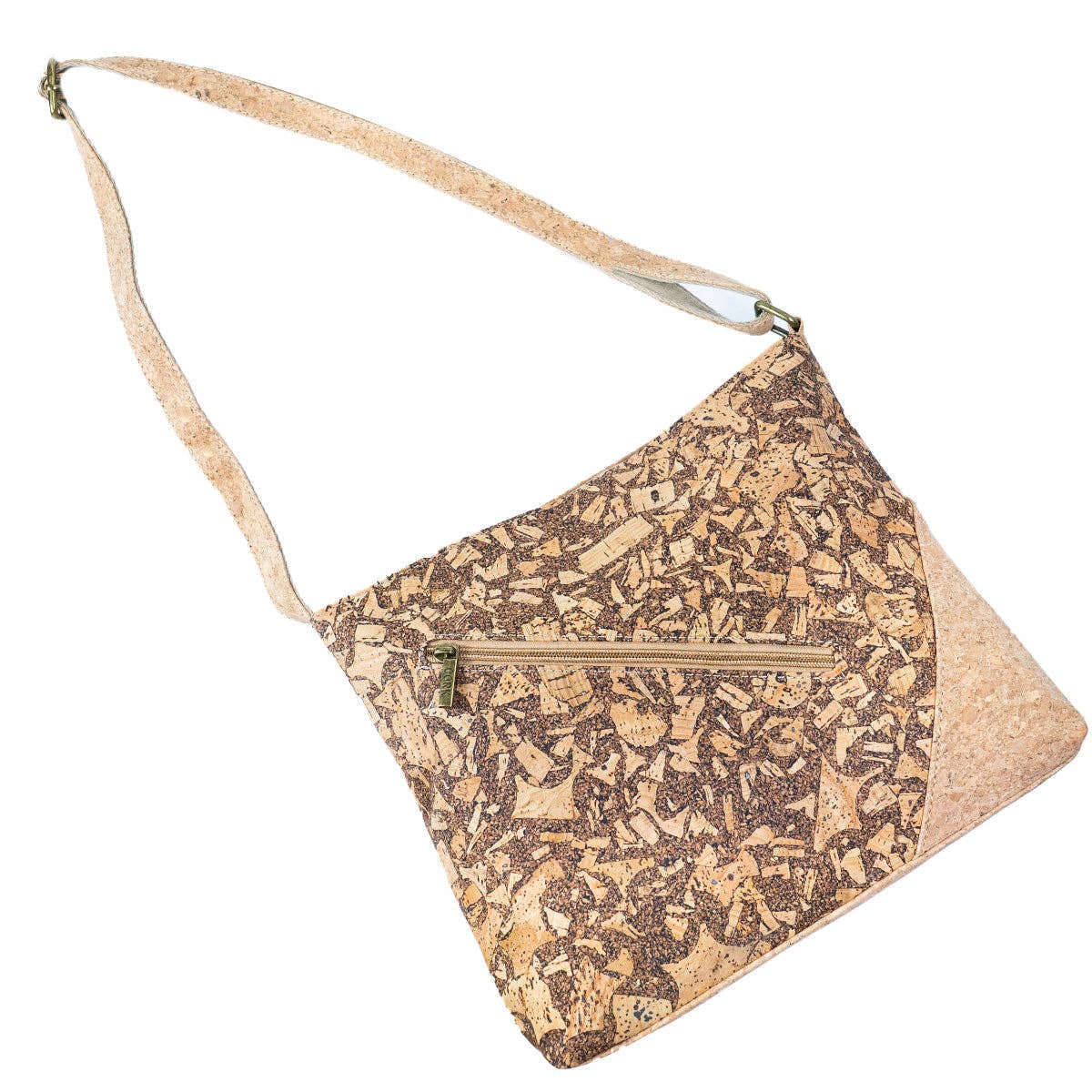 Meninas Bonitas Cork - Wholesale Crossbody Bag - Women's - Natural Cork Women’s Crossbody Bag BAG-233911