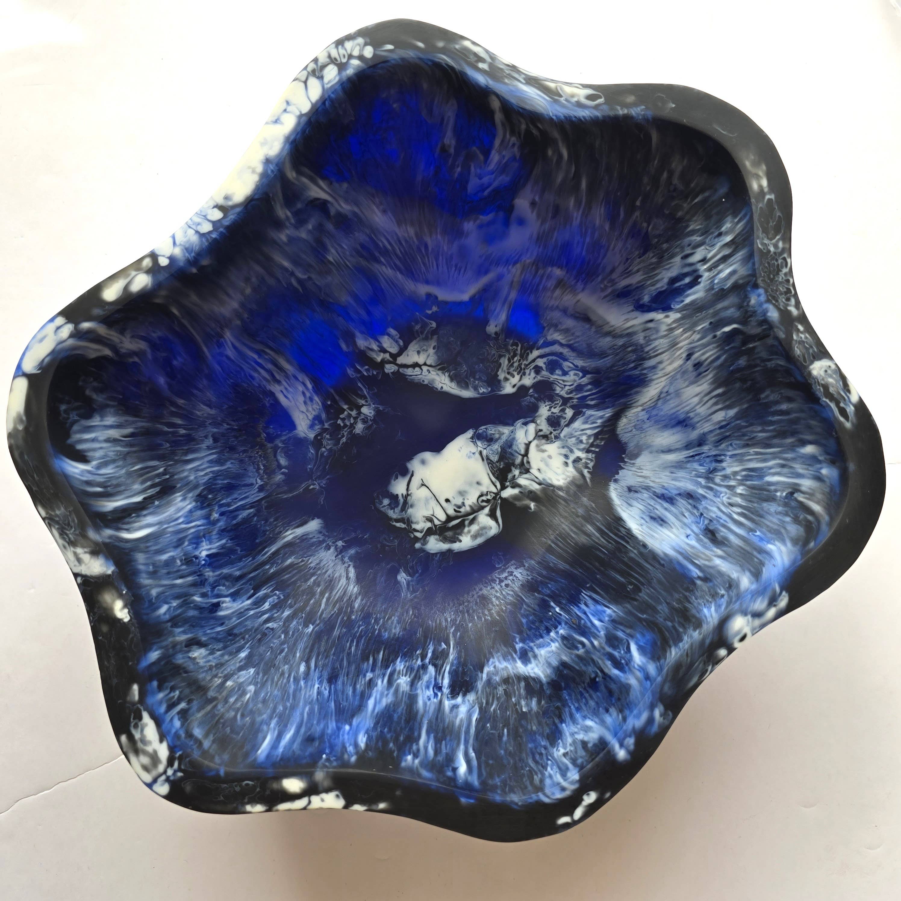 Gibb & Daan - Vendita all'ingrosso Insalatiera - Ciotola Raccogli-Resina – Forma Organica, Grande Dimensione - Fatto a Mano12