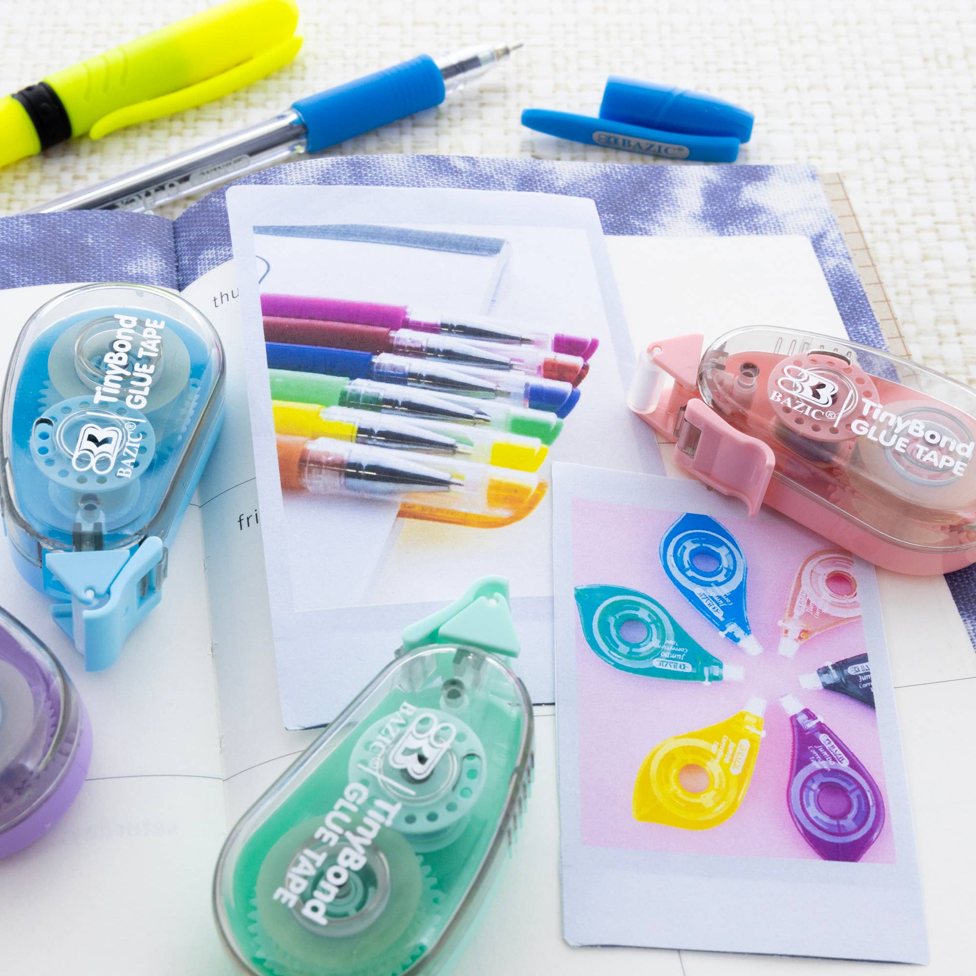 BAZIC Products - Wholesale Glue - Permanent Glue Tape 8 mm x 5 m6