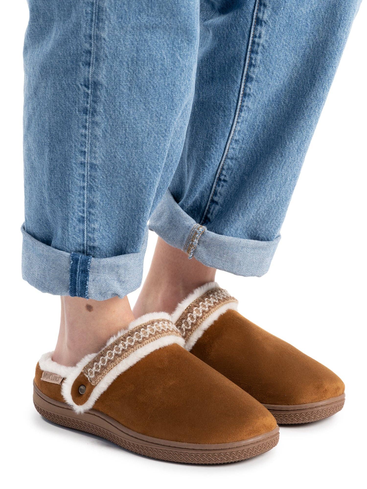 Chestnut MUK LUKS Women's Convertible Clog Slipper for wholesale on Faire1