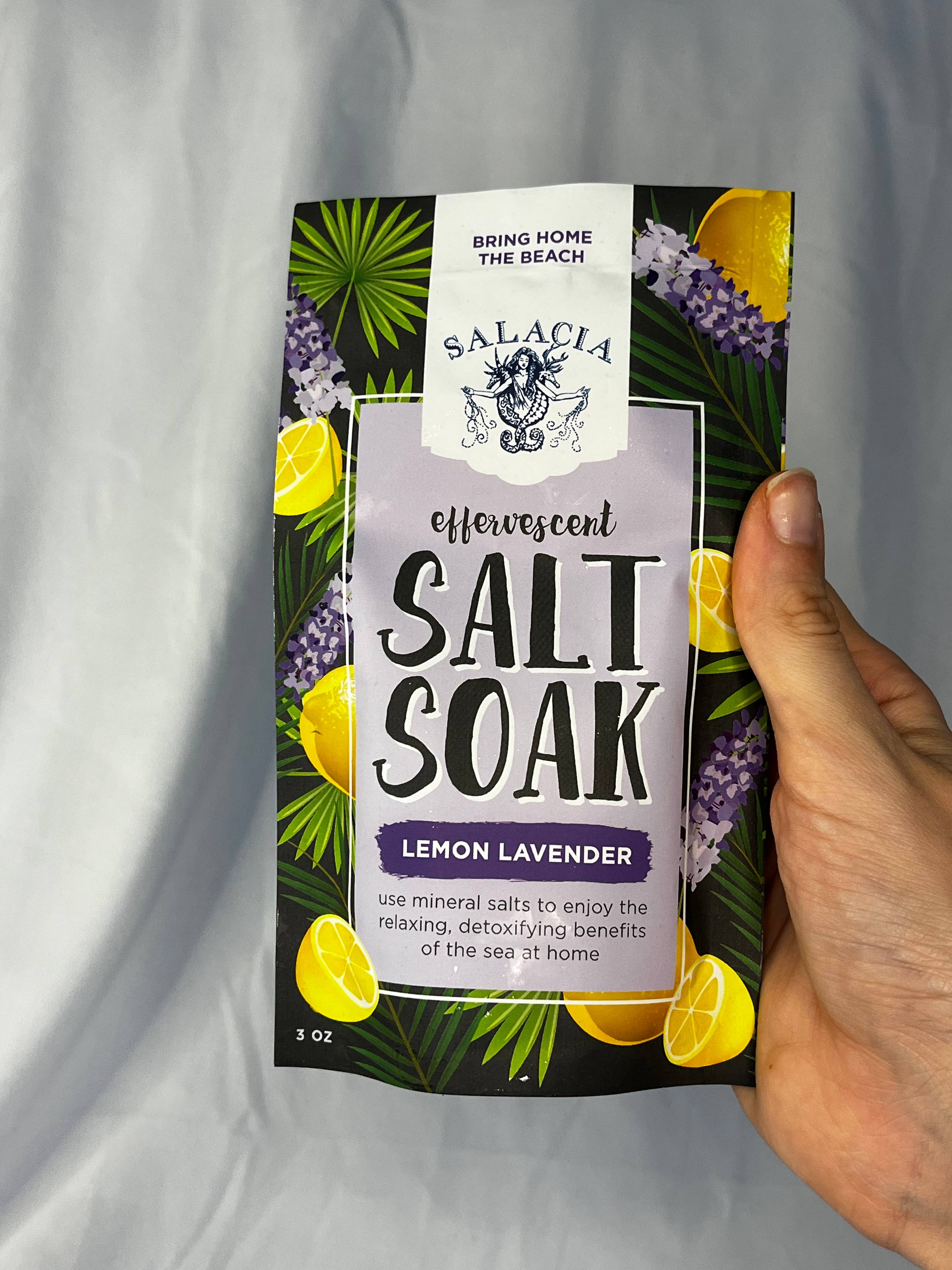 Salacia Salts | Soaps | Bath Bombs | Lip Balms | Soy Candles - Wholesale Bath Soak/Milk - Lemon Lavender Effervescent Salt Soak | CLEAN BEAUTY | SPA 3