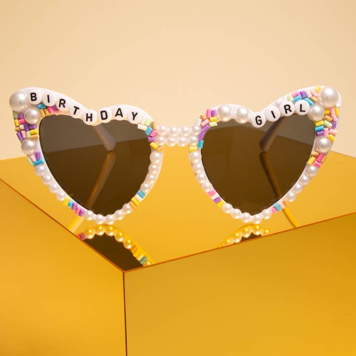 SP Sophia Collection - Wholesale Sunglasses - Women's - "Birthday Girl" Beaded Fashion Glasses with Decorative Pearl3