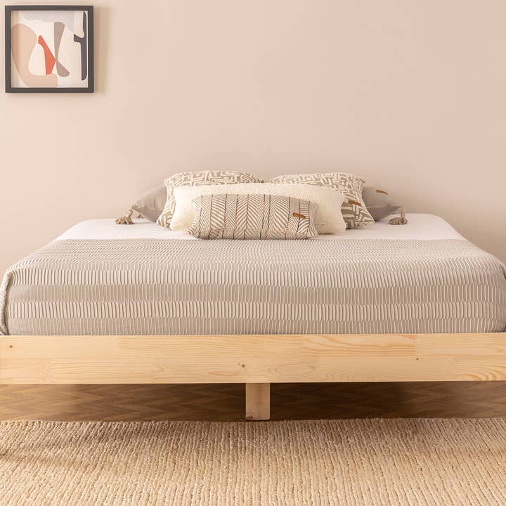 Deholzwart GmbH – Engroshandel Seng – Galaxi model enkeltseng i fyrretræ - NATURE1