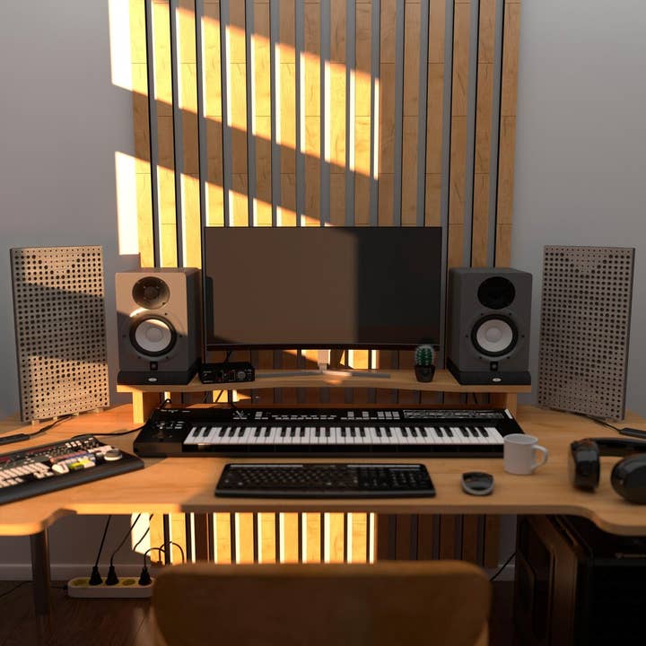 ATB-Sound sp. z o. o. - Wholesale Speakers - 2 Pack WILDS-mini LED Panels with RGB Lamp – Desktop1