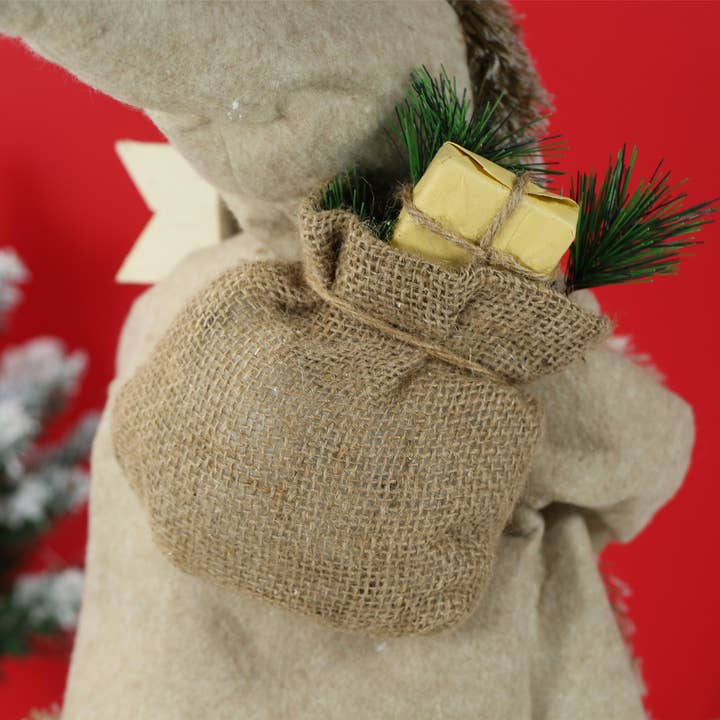 SINT - Wholesale Christmas Decoration - SINT 18 Inch Christmas Standing Santa Claus Doll Statue Figurine Ornament11