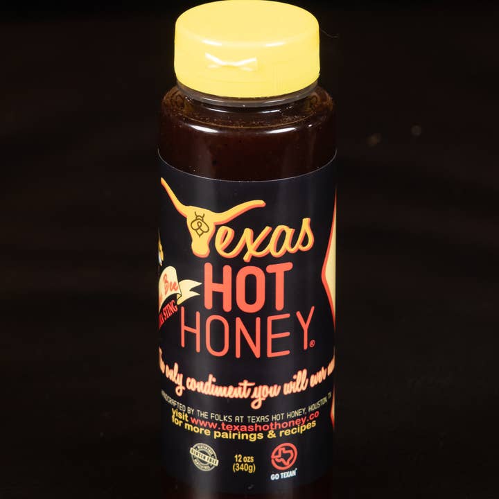Texas Hot Honey – Engroshandel Hot sauce – Texas Hot Honey, KILLER BEE, EKSTRA STÆRK! 12oz Flaske (Kasse med 9)