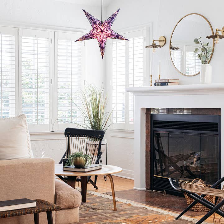 Om Gallery – Großhandel Papierlaterne/-lampe – Om Papiersterne Laternen - Galaxy2