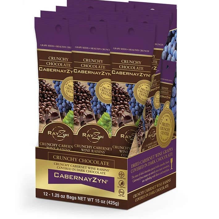 Premium & Gourmet Dark Chocolate Cabernet Wine Raisins® and other Purchase wholesale kosher sweets. Free returns & net 60 terms on Faire trending on Faire.