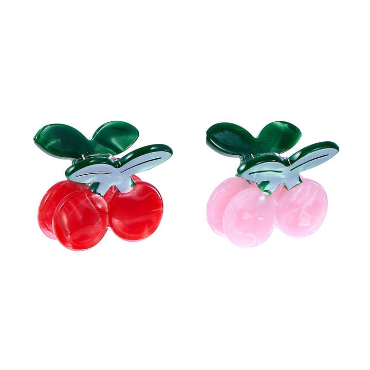 Sweet Cherries Claw Clips 2 Pack for wholesale by Rockahula Kids US