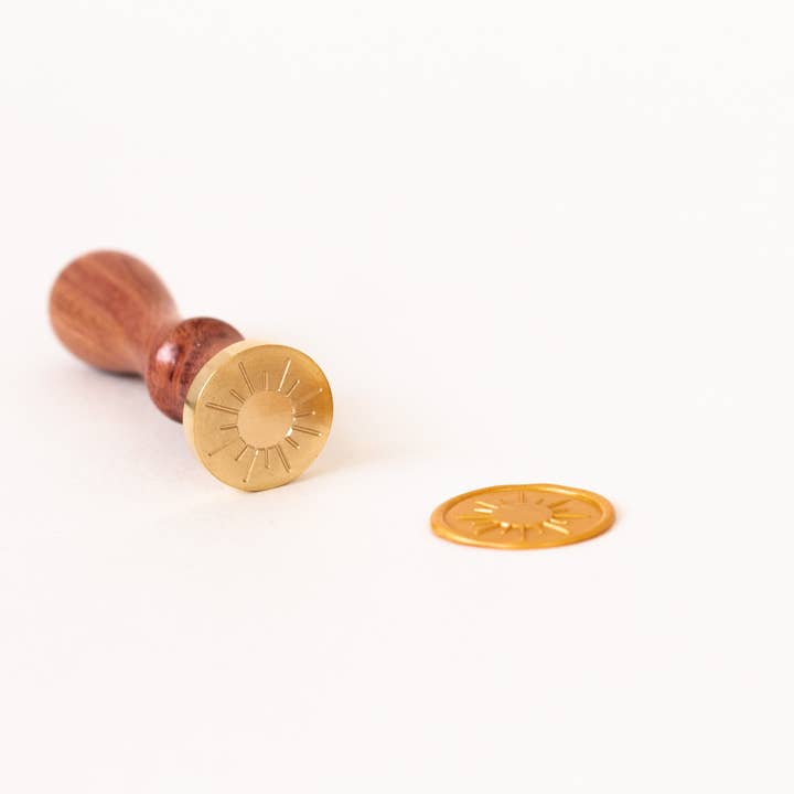Modern Legacy Paper Company - Wholesale Rubber/Decorative Stamp - Sunshine Wax Seal Stamp Kit