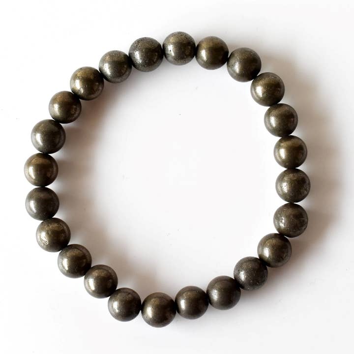 Pulsera Sanadora | Pirita | Pulsera de Piedras Preciosas para venta al por mayor de Soothing Crystals
