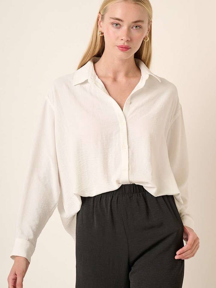 PLUS AIRFLOW BUTTON DOWN LONG SLEEVE SHIRT for wholesale by mittoshop