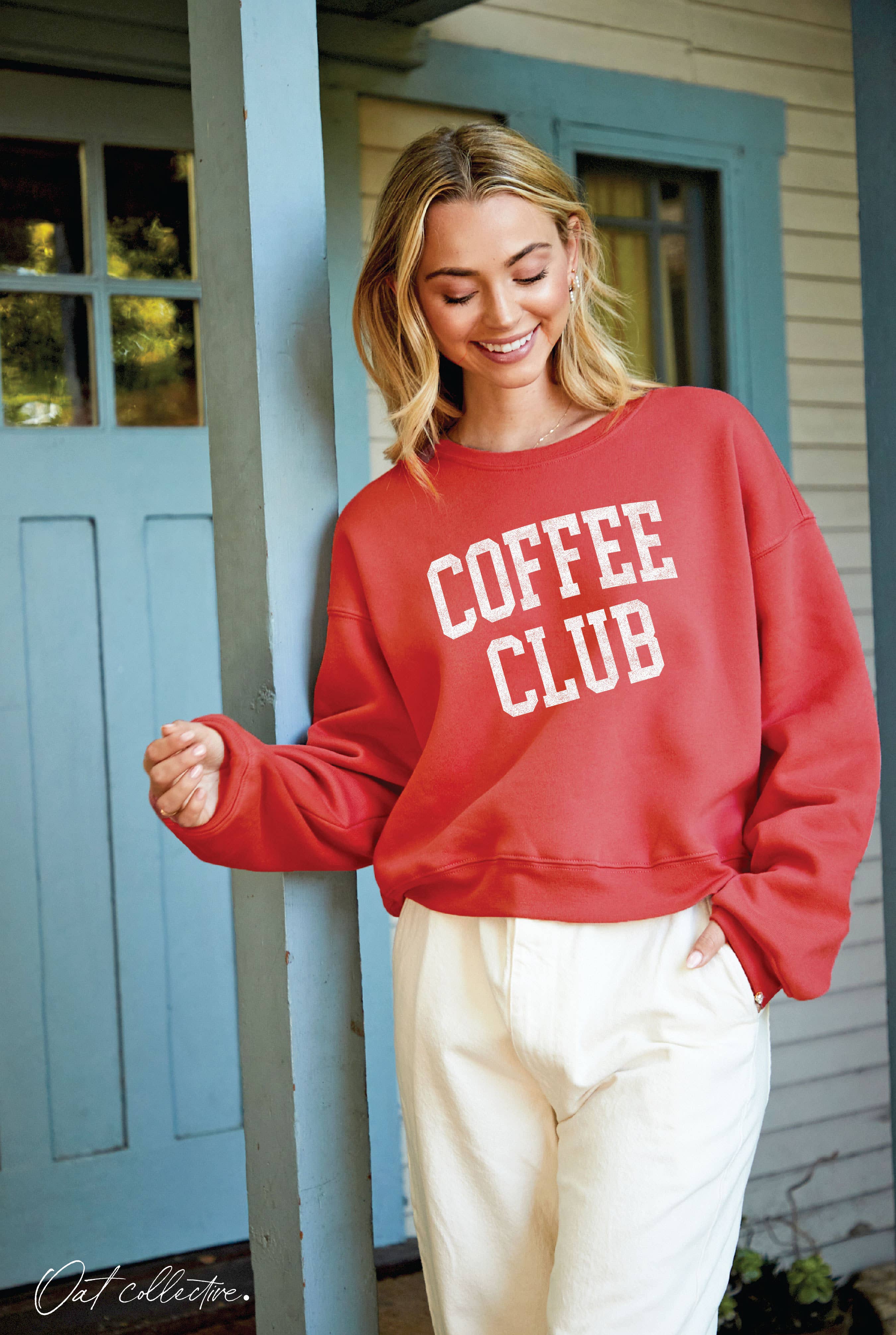 SWEATS COLLECTIVE COFFEE 上M 下XS Coffee & Tea Unisex Sweatshirt – nancyannmusic