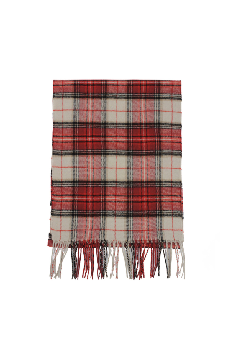 David And Young - Wholesale Scarf - Unisex - Softer than Cashmere PLAID BUFF Vegan Cashmere Touch Scarves26