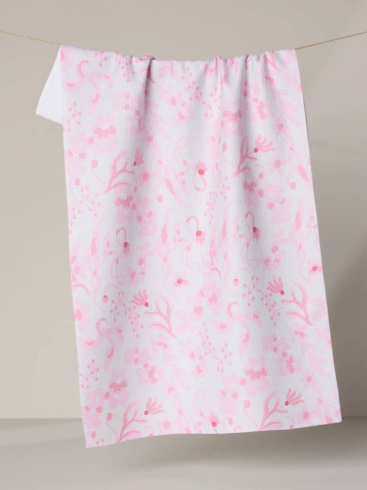 Sweets and Florals Tea Towel for wholesale by Geometry