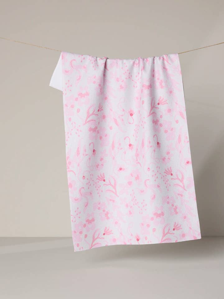 Sweets and Florals Tea Towel for wholesale by Geometry