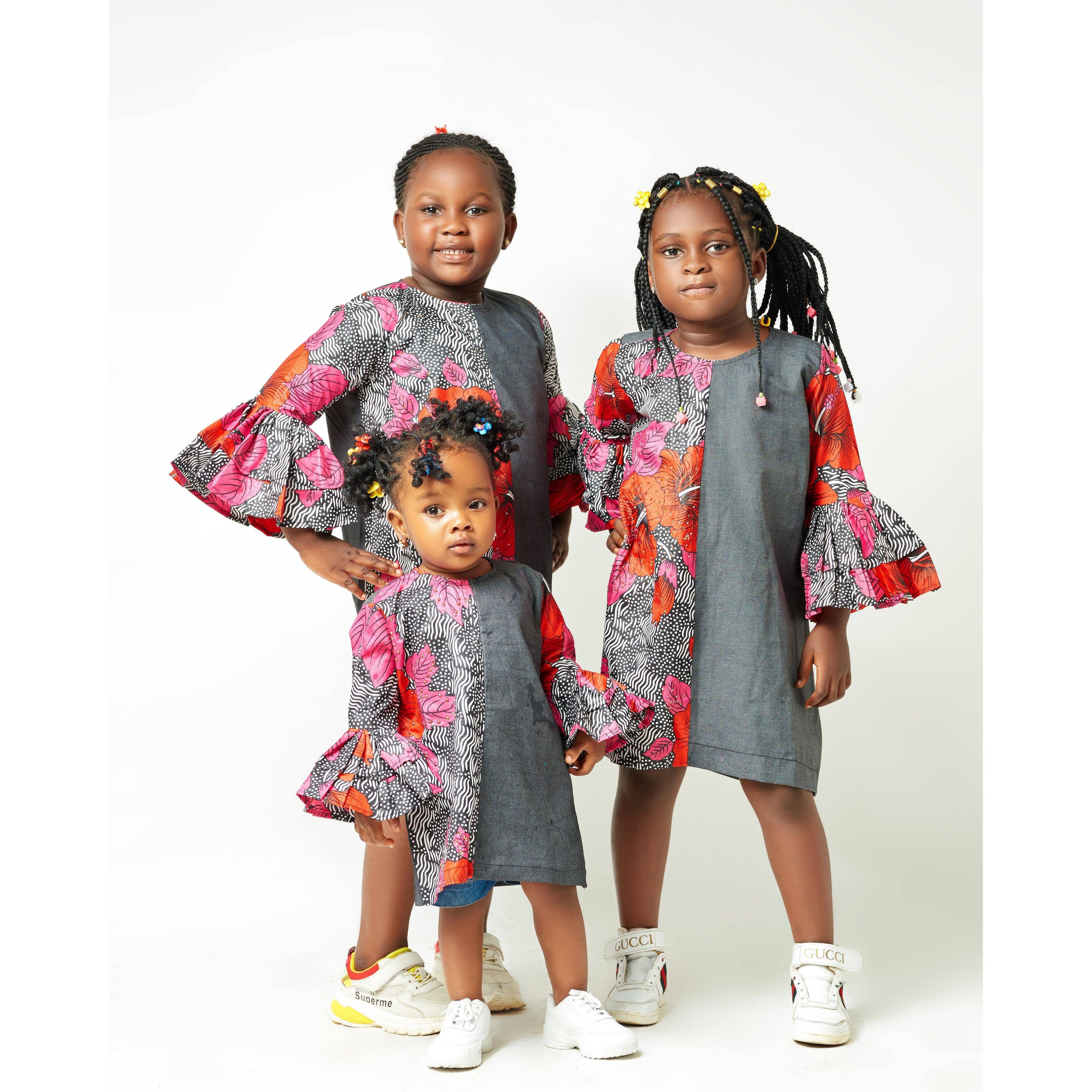 Abebi Modish - Wholesale Dress - Kids - KADISHA KIDS DRESS1