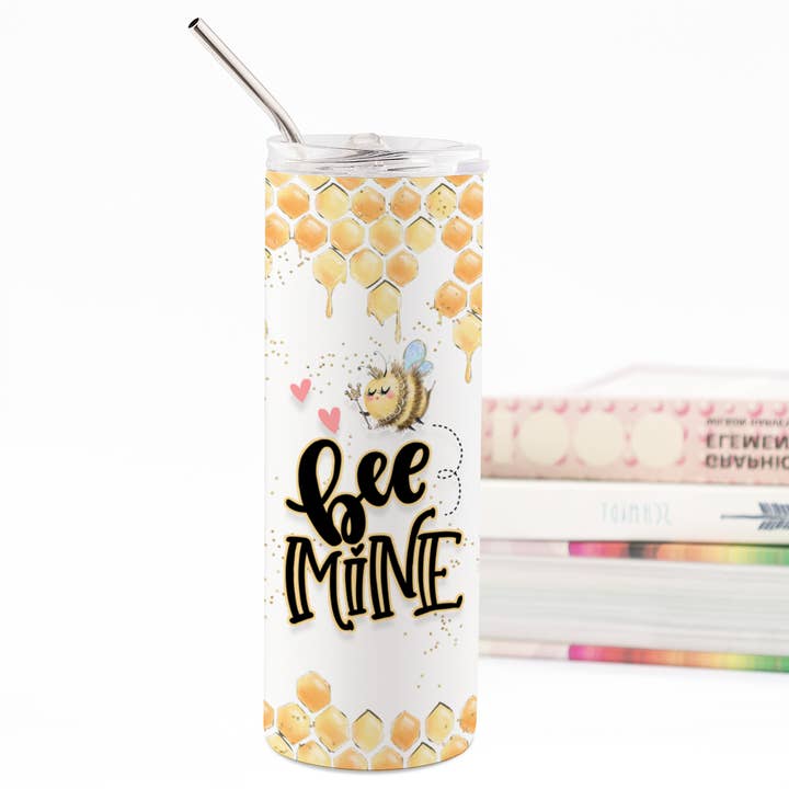 Bee Mine Skinny Becher für den Großhandel von Blush and Bold Collective