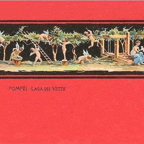 Impression d'art AH-10 Motif de Pompéi pour la vente par Found Image Press