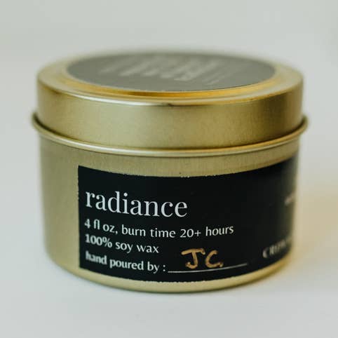 Crowned Free - Wholesale Travel Candles - Radiance Candle - Mini - Made by Survivors0