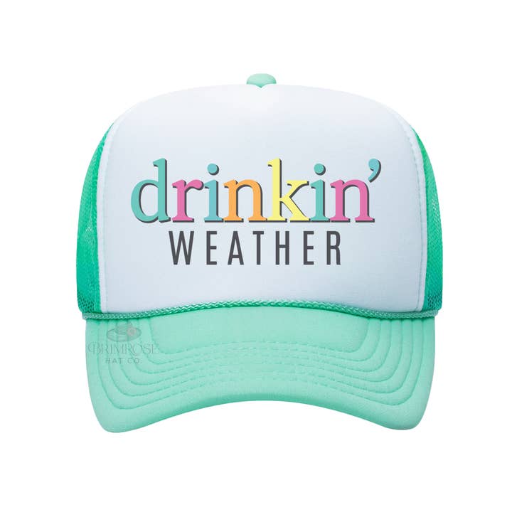 Drinkin Weather Baseballkasket for engroshandel hos Brimrose Hat Co