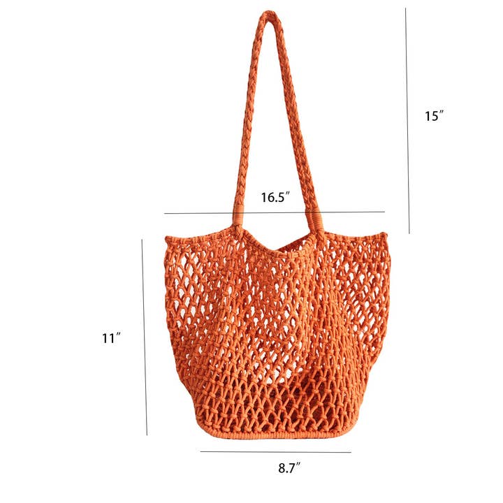 ACCITY - Wholesale Beach Bag - WOMEN MANUAL CASUAL SIMPLE STRAW BAG_CWAB0809