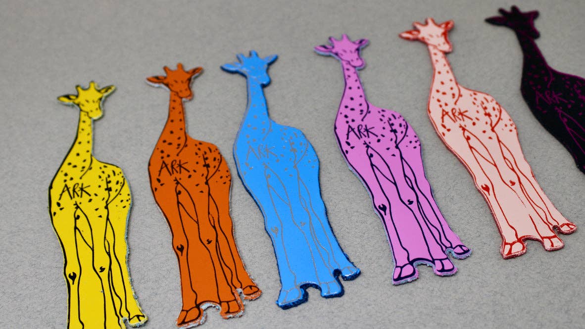 Ark Colour Design - Vente Marque-page - Marque-page girafe6