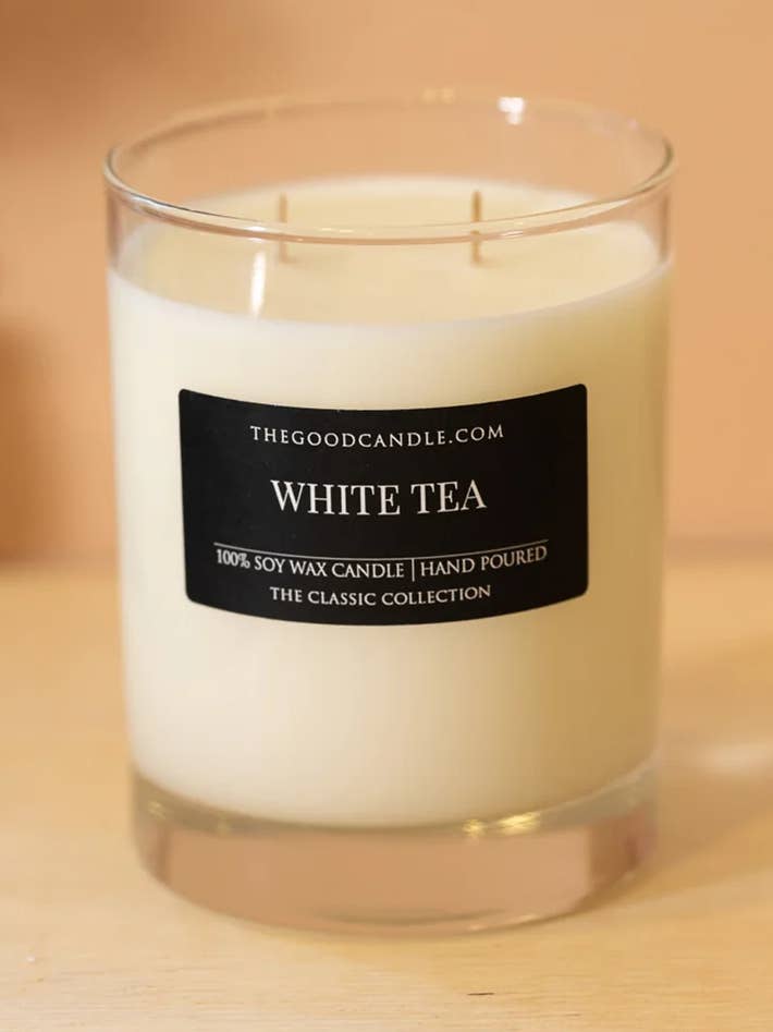 12oz White Tea for wholesale by The Good Candle