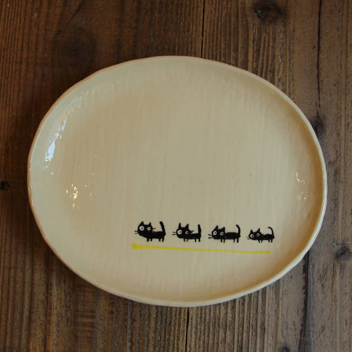 "Japacolle" Japan Collections - Wholesale Dinner Plate - Kids & Baby - Souen Oval plate L All Colors Collection