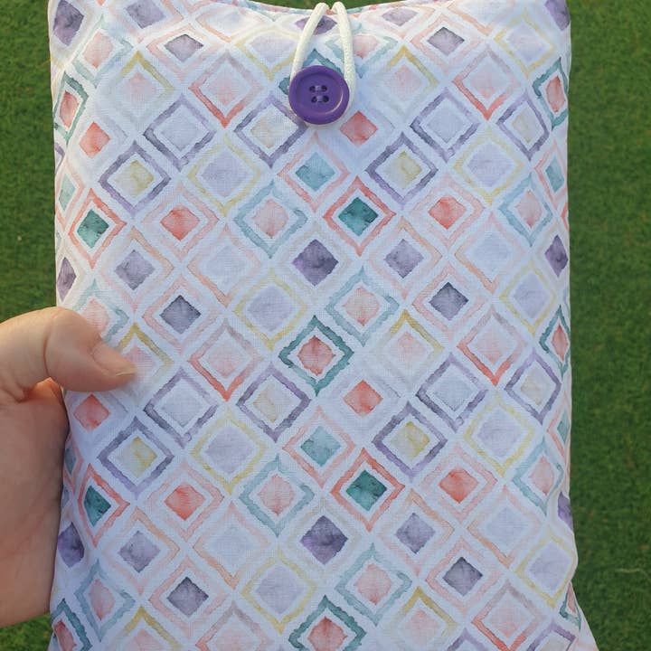 Watercolor square padded book cover for wholesale by laubelgo