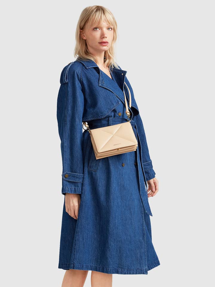 belle & bloom - Vente Trench – femme - Trench en denim Wild Skies5