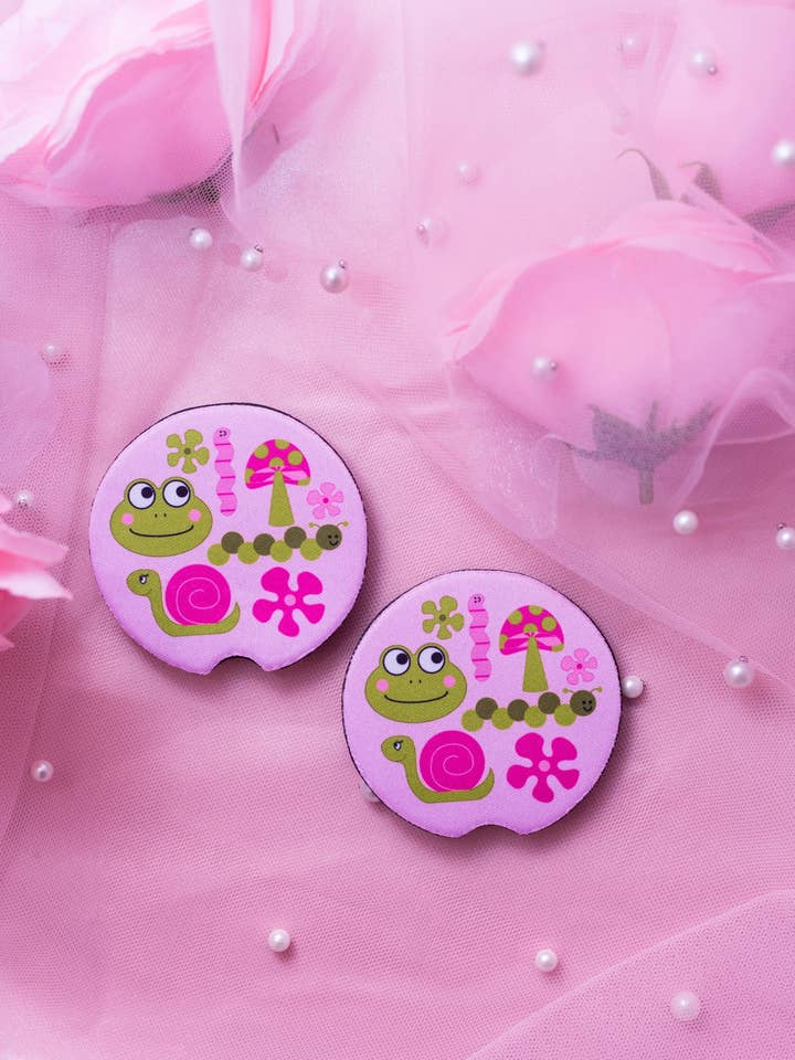 Sous-verres Cute Critter Car pour la vente par A Shop of Things