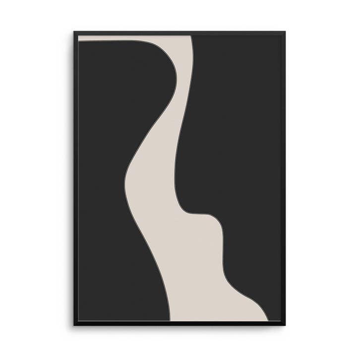 Callie Abstrakt II Print for engroshandel hos D'LUXE PRINTS