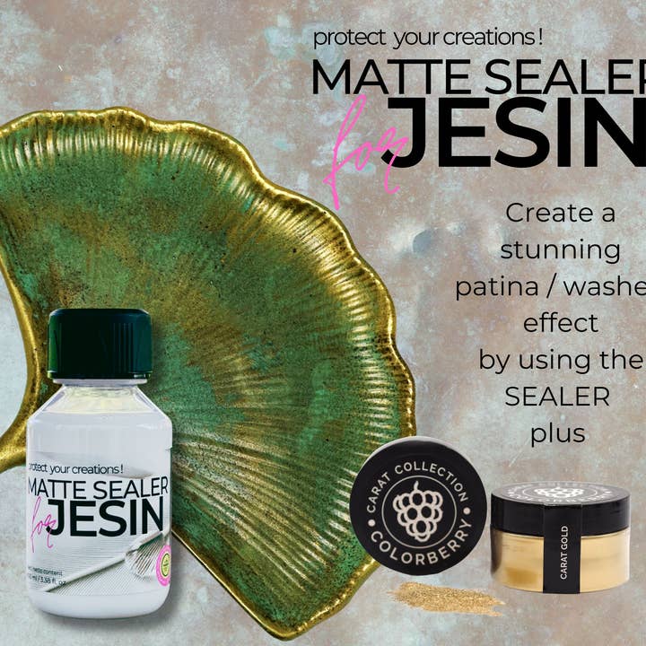 JESIN - Wholesale Craft Supplies - JESIN MATTE SEALER - 100ml / 3.38 fl.oz2