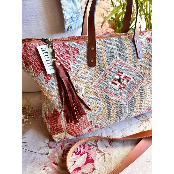 Atenti - Wholesale Tote Bag - Women's - USA Handcrafted Carryall Tote Bag, Blaze Buddy Bag10
